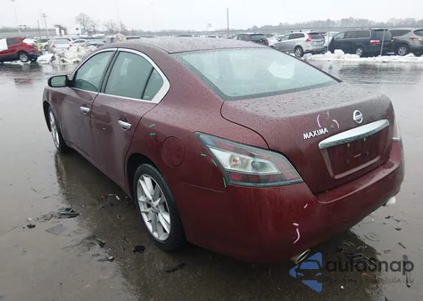 2013 Nissan Maxima 3.5 S из США, поврежденный, VIN 1N4AA5AP3DC805592